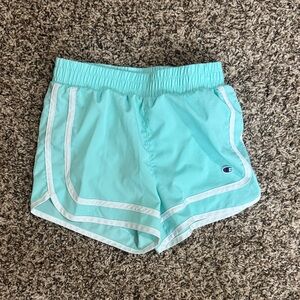 Champion Aqua Blue Athletic Shorts